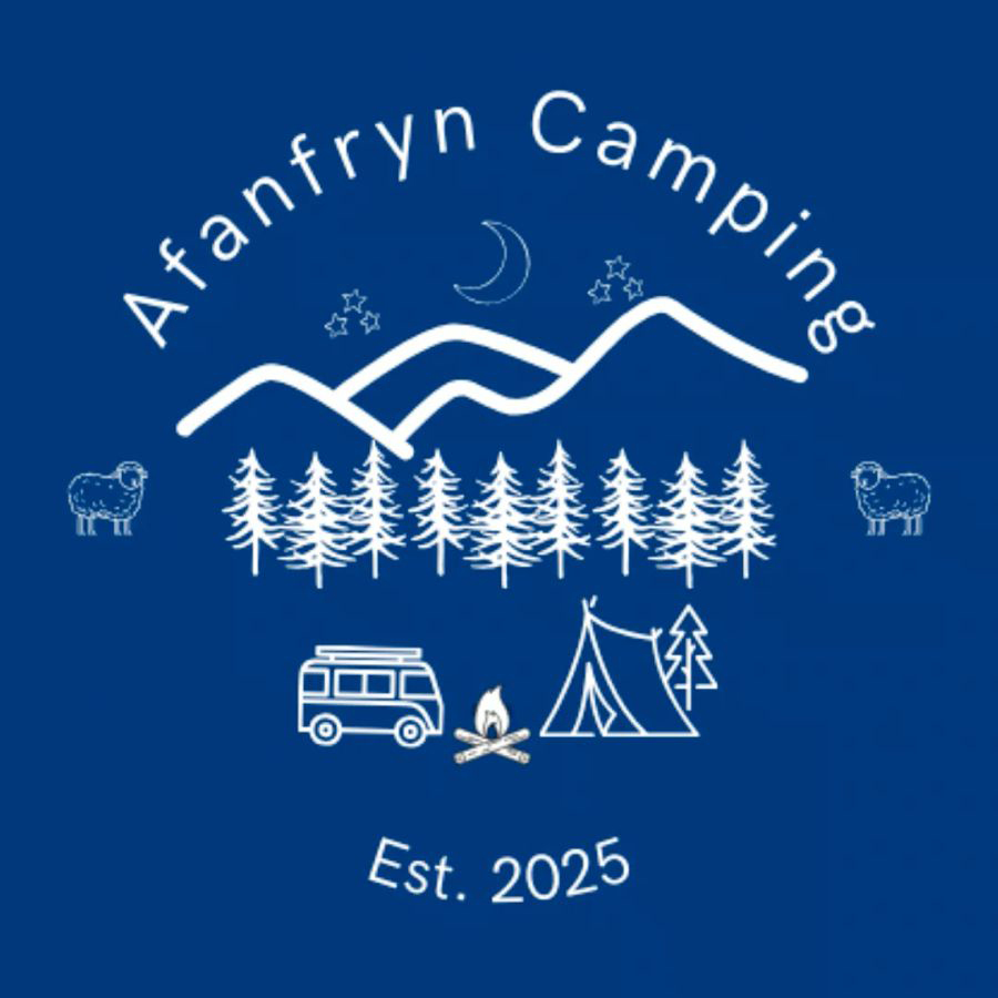 Afanfryn Camping logo, square